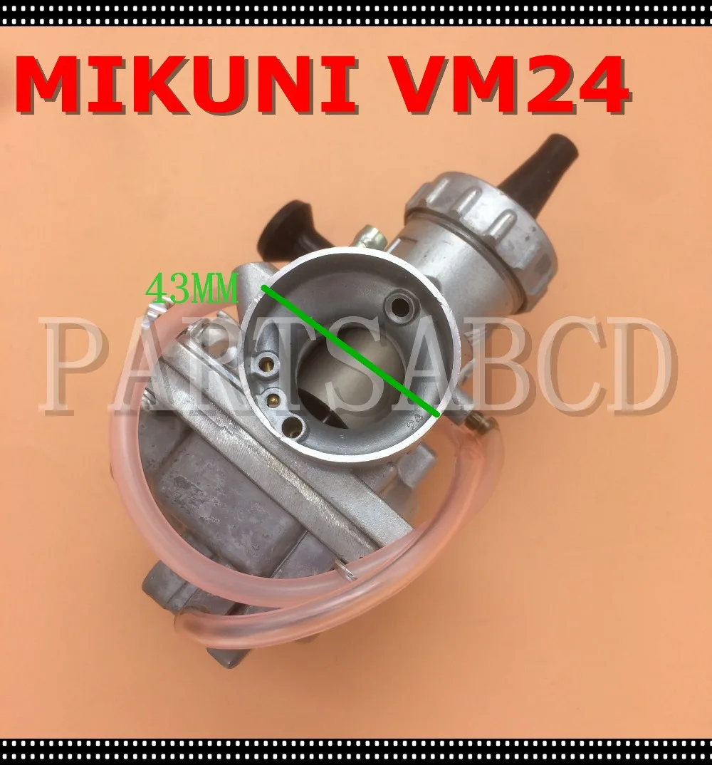 MIKUNI Карбюратор VM24 28 мм Круглая горка Для 140CC 150CC 160CC Байк ATV