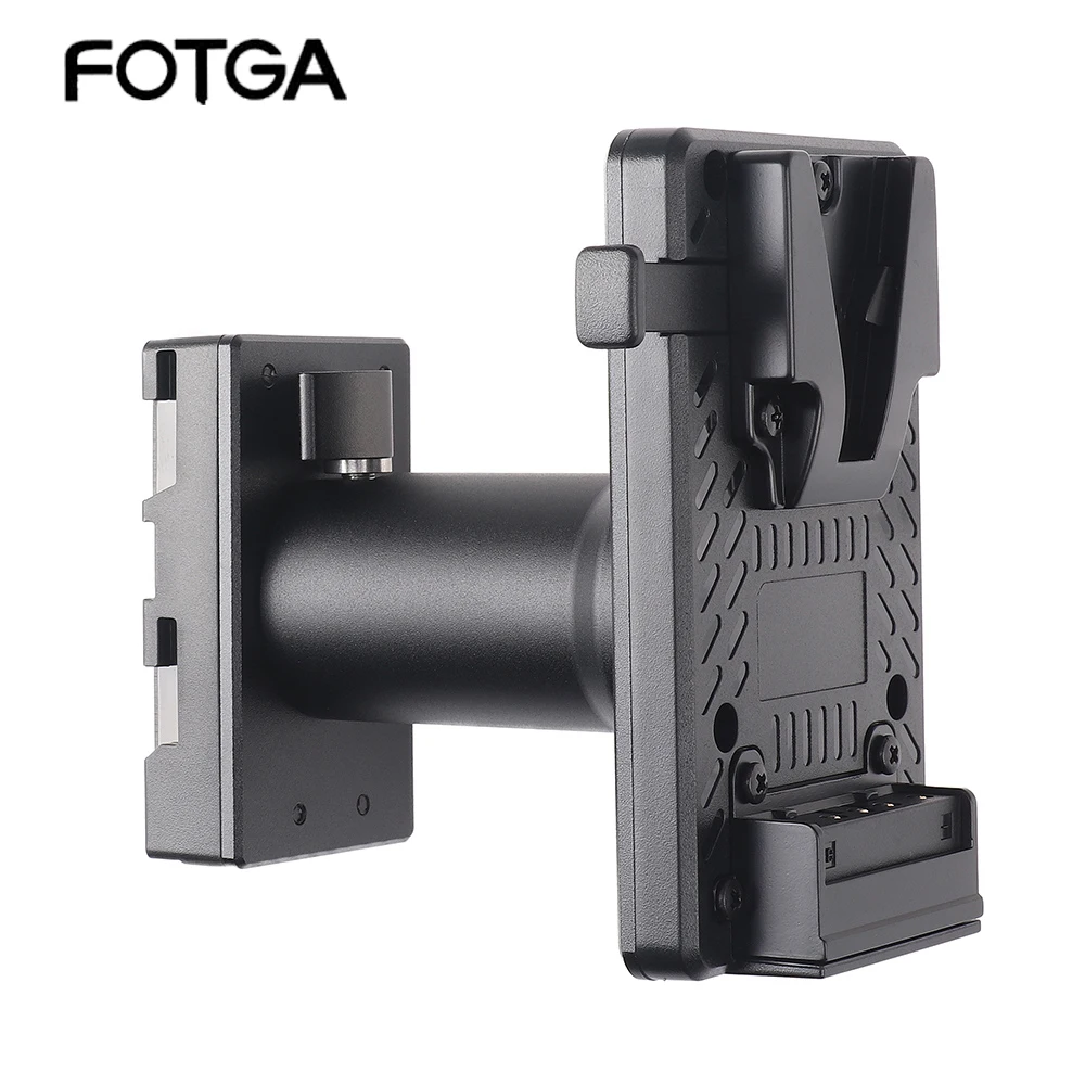 V-портовая соединительная пластина для аккумулятора FOTGA к батарее серии BP-U, пластина для питания Адаптера, Фиктивный аккумулятор Для видеосъемки камеры BP-U