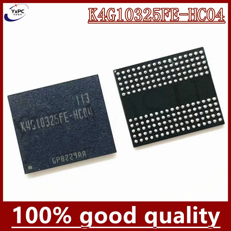 4 шт./лот K4G10325FE-HC04 K4G10325FE HC04 BGA чипсет с шариками