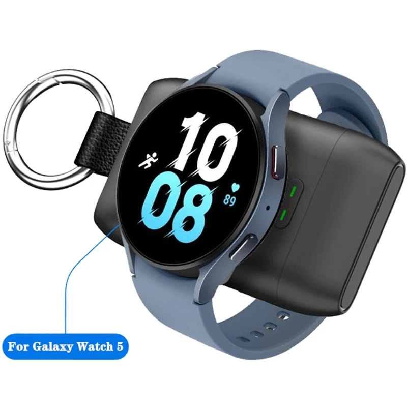 Зарядное устройство Для Galaxy Watch 6 5 4 Classic 46 мм Зарядное устройство Type-C Портативная Зарядка Для Часов Gear S3/Active 2/Galaxy Watch 6 Classic
