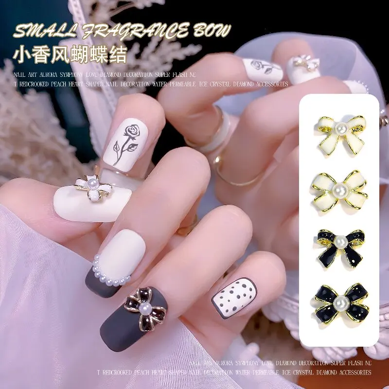5 шт., металлический кристалл, Циркон, бабочка, высококачественный Стереоскопический дизайн ногтей, Прозрачная Бабочка, Бриллиантовое украшение