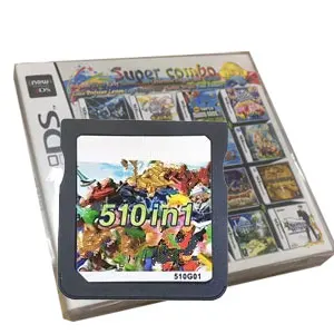 510 в 1 Игровой картридж DS, карта игровой консоли для портативного плеера серии NDS/2DS/NDSL/3DS
