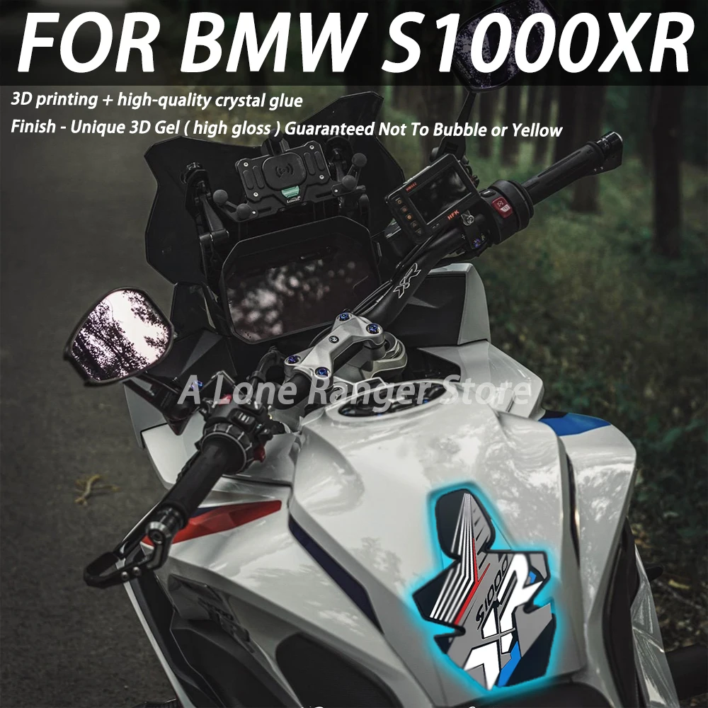 Для BMW S1000XR S 1000 XR 2020 2021 2022 мотоциклетная противоскользящая наклейка для защиты топливного бака