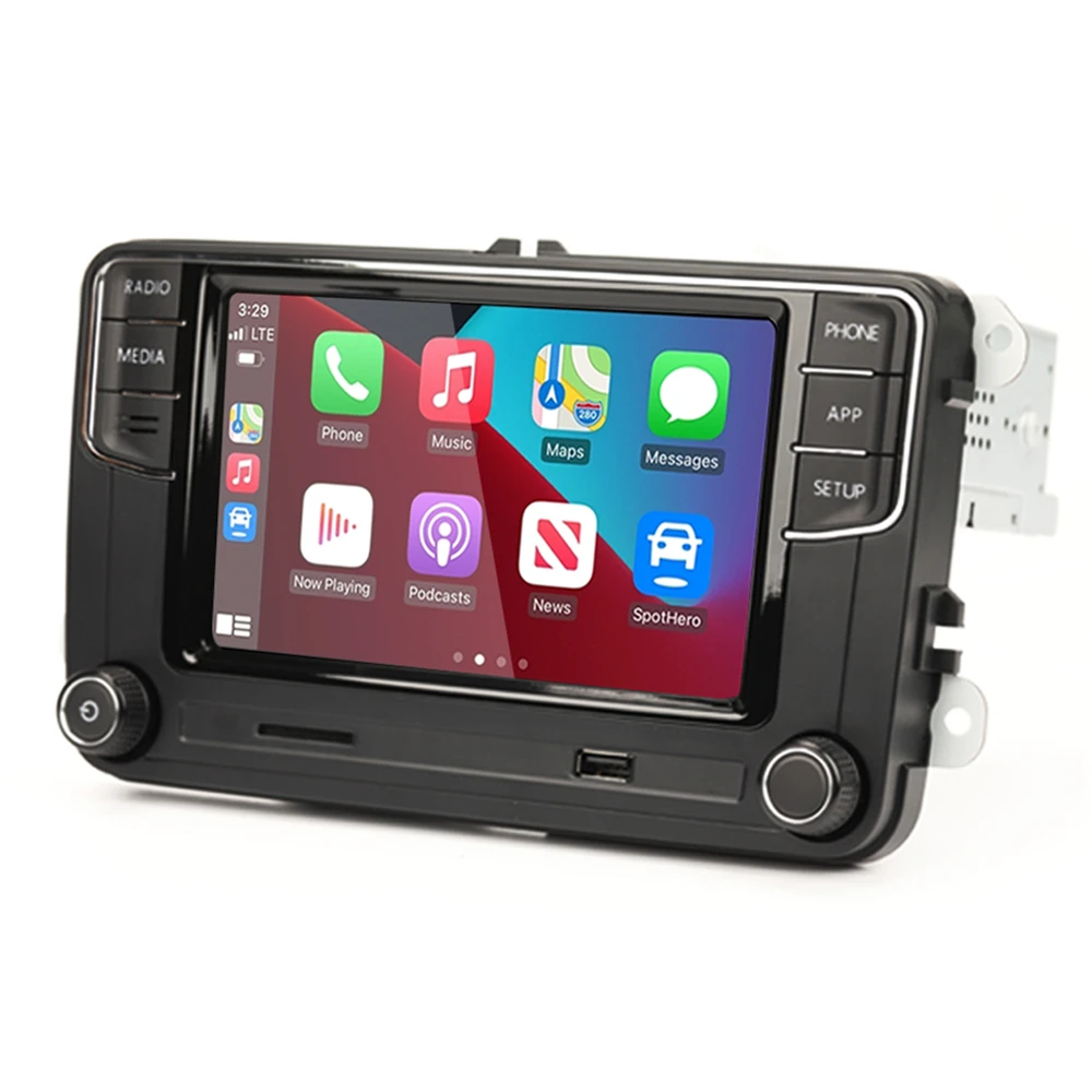 Автомобильный GPS Стерео Аудио Для VW Golf 5 6 Jetta MK5 MK6 Polo Passat B6 B7 CC Tiguan Touran RCD360 Carplay Автомагнитола