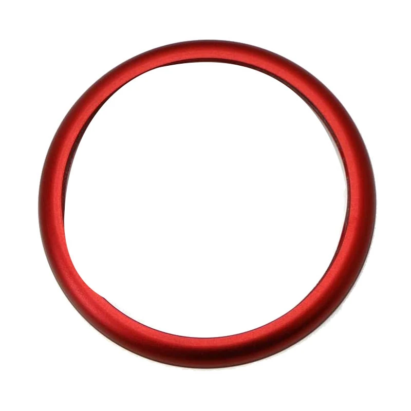 Красное Алюминиевое кольцо для Ручки Мультимедийного контроллера iDrive Центральной Консоли iDrive для BMW 1 2 3 4 5 6 7 Серии X3 X4 X5 X6